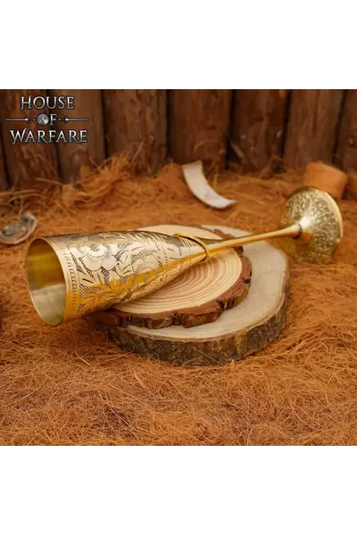 15th century brass chalice - Celtic Webmerchant