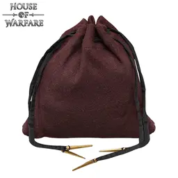 Soupchée en laine médiévale, marron - Celtic Webmerchant