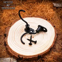 Haczyki ścienne, para, czarna - Celtic Webmerchant