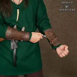 Leren bracers Gunnalf - Celtic Webmerchant