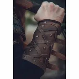 Leren bracers Floki - Celtic Webmerchant