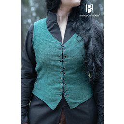 Green women's vest Marian - Celtic Webmerchant