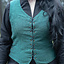 Green women's vest Marian - Celtic Webmerchant