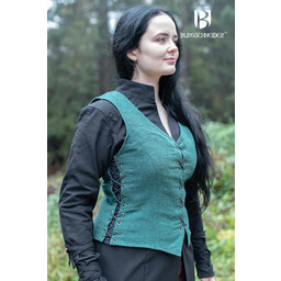 Green women's vest Marian - Celtic Webmerchant