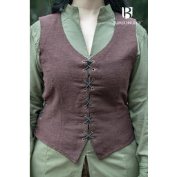 Brown Women's Vest Marian - Celtic Webmerchant