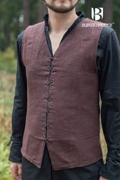 Vest Maron, brown - Celtic Webmerchant