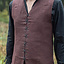 Heren vest Maron, bruin - Celtic Webmerchant