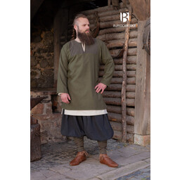 Rusvik Viking tunic Szimon, olive - Celtic Webmerchant