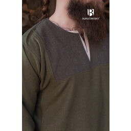 Rusvik Viking tunic Szimon, olive - Celtic Webmerchant