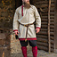 Rusvik Wikinger-Tunika Tobiasz, natur-burgunderrot - Celtic Webmerchant