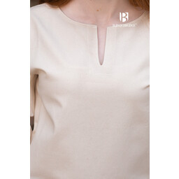 (Under)tunic shield-maiden Greta, natural - Celtic Webmerchant