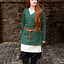 Tunic shield-maiden Frekja, green - Celtic Webmerchant