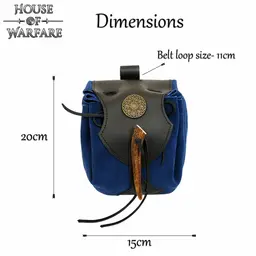 Bolsa de cuero daegal - Celtic Webmerchant