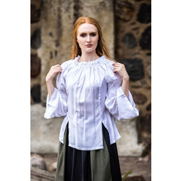 Blouse Renaissance, blanc - Celtic Webmerchant