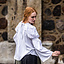 Blouse Renaissance, blanc - Celtic Webmerchant