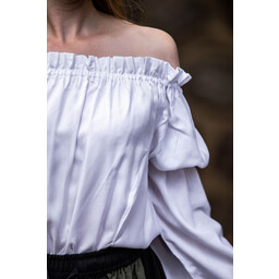 Blouse Renaissance, blanc - Celtic Webmerchant