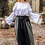 Blouse Renaissance, blanc - Celtic Webmerchant