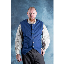 Piraten Vest Fletcher, blauw - Celtic Webmerchant