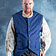 Mytholon Vest de pirate Fletcher, bleu - Celtic Webmerchant