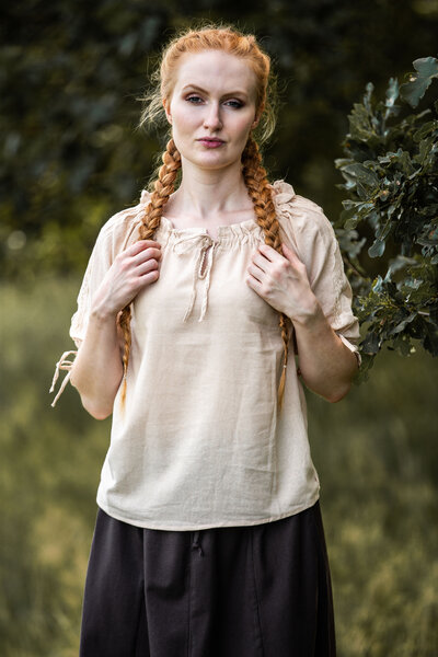 Camicetta Rosamund, naturale - Celtic Webmerchant