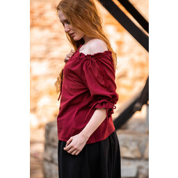 Blouse Rosamund, rouge - Celtic Webmerchant