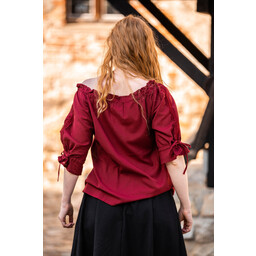 Blouse Rosamund, red - Celtic Webmerchant