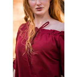 Blouse Rosamund, red - Celtic Webmerchant