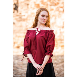 Blouse Rosamund, red - Celtic Webmerchant