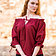 Leonardo Carbone Blouse Rosamund, red - Celtic Webmerchant