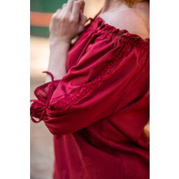 Blouse Rosamund, red - Celtic Webmerchant