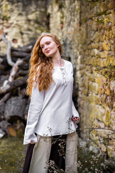 Blouse Sofia, blanc - Celtic Webmerchant