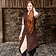 Burgschneider Tunic Meril, lana, marrone - Celtic Webmerchant