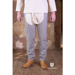 Chausses Bernulf wool, grey - Celtic Webmerchant