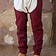 Burgschneider Chausses Bernulf wool, red - Celtic Webmerchant