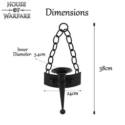 Castle candle holder - Celtic Webmerchant
