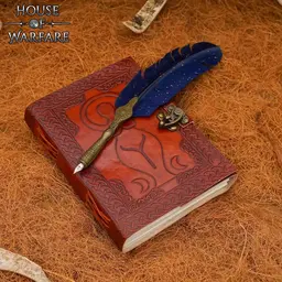 Leather journal mother goddess Venus - Celtic Webmerchant