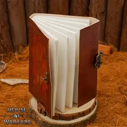 Leather journal mother goddess Venus - Celtic Webmerchant