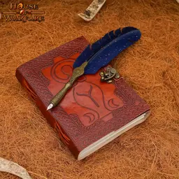Leather journal mother goddess Venus - Celtic Webmerchant