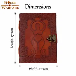 Ledertagebuch Muttergöttin Venus - Celtic Webmerchant