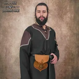 Leren tas Monk - Celtic Webmerchant