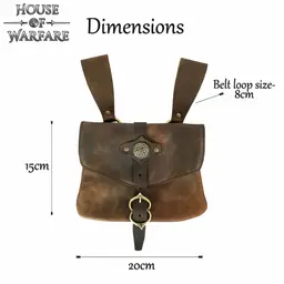 Middeleeuwse tas Aedhild - Celtic Webmerchant