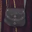 Leather shoulder bag Paladin, brown - Celtic Webmerchant