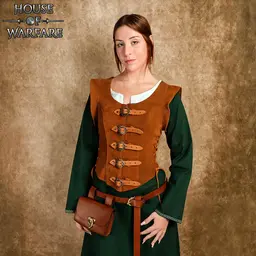 Corsage en cuir suédé Emily - Celtic Webmerchant