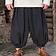 Burgschneider Rusvik Viking trousers Borys, herringbone pattern, black/grey - Celtic Webmerchant