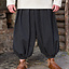 Pantalon Rusvik Viking Borys, motif à chevrons, noir/gris - Celtic Webmerchant