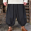 Pantaloni Rusvik Viking Borys, motivo a spina di pesce, nero/grigio - Celtic Webmerchant