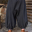 Pantalon Rusvik Viking Borys, motif à chevrons, noir/gris - Celtic Webmerchant