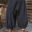 Pantaloni Rusvik Viking Borys, motivo a spina di pesce, nero/grigio - Celtic Webmerchant