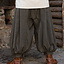 Rusvik Viking trousers Borys, herringbone pattern, olive/grey - Celtic Webmerchant