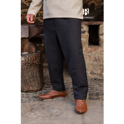 Pantaloni Rusvik Viking Yaroslav, neri - Celtic Webmerchant